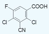 2,4-二氯-3-氰基-5-氟苯甲酸（酰氯）